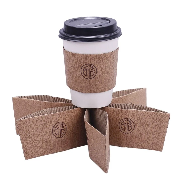 Kaffeehülle aus Kraftpapier